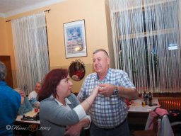 Karinchen und Hansi P. im GH Timo am 5.12.2025